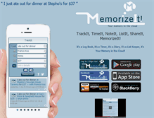 Tablet Screenshot of memorizeit.com